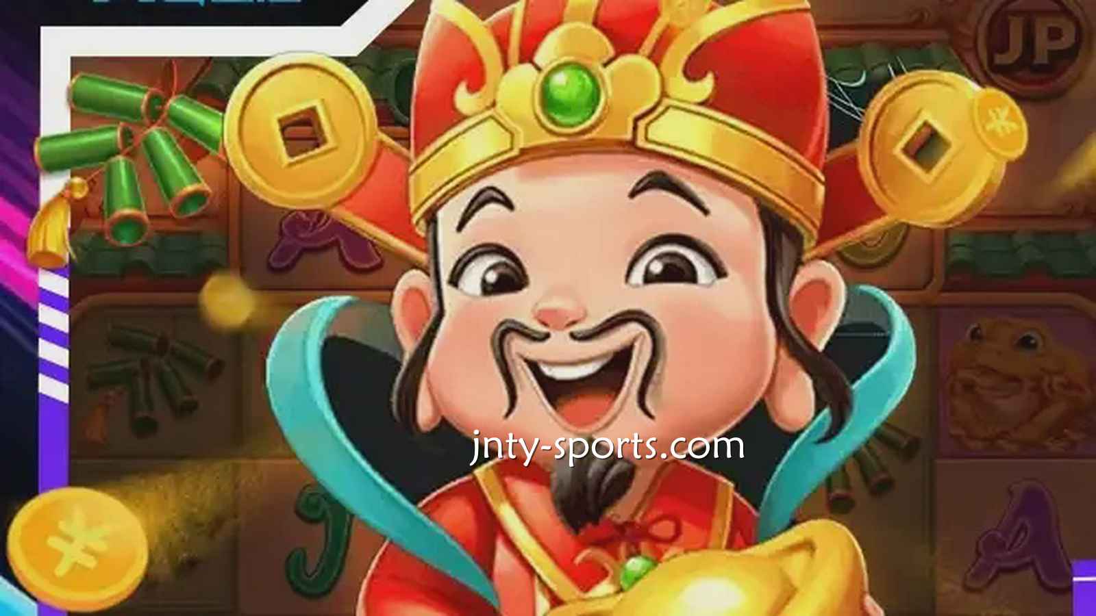 红果体育《聚宝财神》老虎机，拥有让人惊喜的翻倍奖金