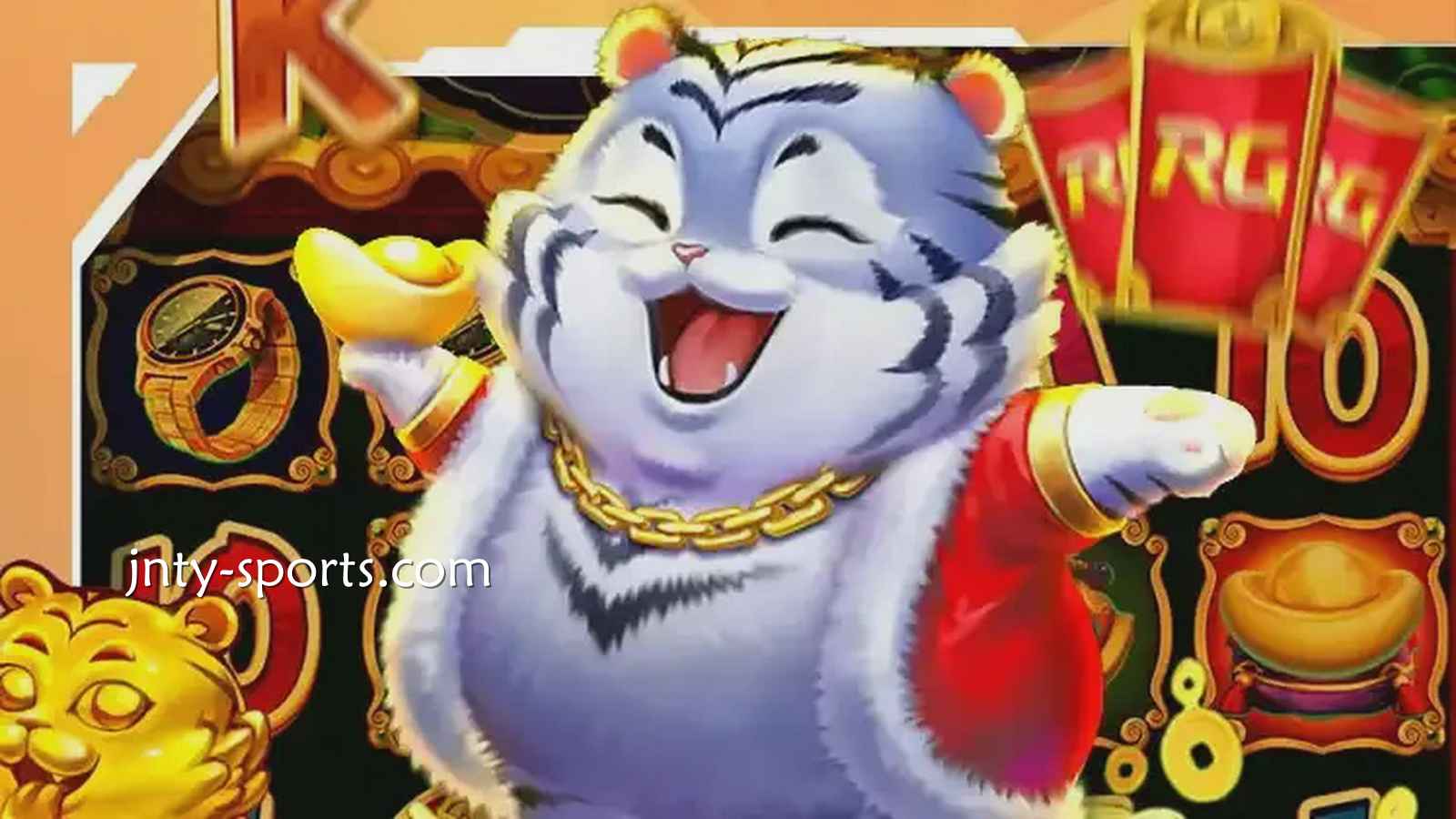 红果体育《金虎爷》老虎机，让你有过大年发大财的喜庆感